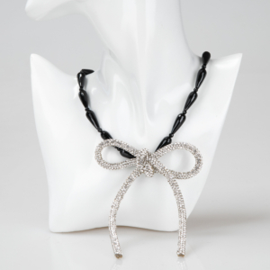 Colier de onix cu fundă strălucitoare - imagine 1